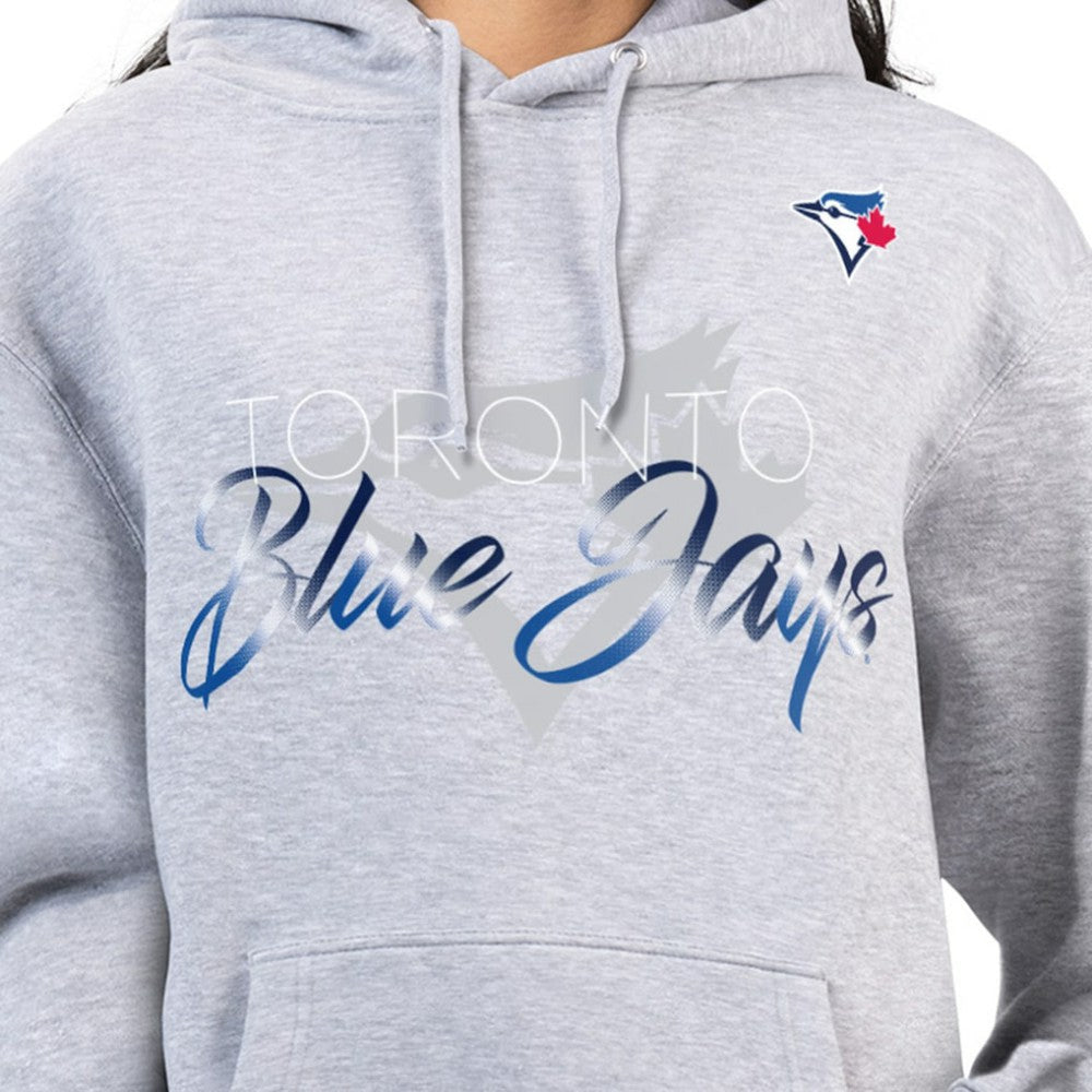 Toronto Blue Jays G-III 4Her by Carl Banks Women's Shadow Logo Graphic Pullover Hoodie - MLB Hoodies