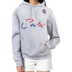 Chicago Cubs G-III 4Her by Carl Banks Women's Shadow Logo Graphic Pullover Hoodie - MLB Hoodies