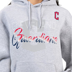 Cleveland Guardians G-III 4Her by Carl Banks Women's Shadow Logo Graphic Pullover Hoodie - MLB Hoodies