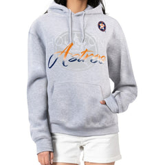 Houston Astros G-III 4Her by Carl Banks Women's Shadow Logo Graphic Pullover Hoodie - MLB Hoodies