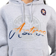 Houston Astros G-III 4Her by Carl Banks Women's Shadow Logo Graphic Pullover Hoodie - MLB Hoodies