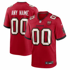 Tampa Bay Buccaneers 50th Season Custom Game Jersey | NFL Hot