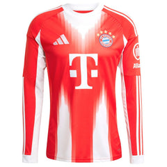 Harry Kane Bayern Munich 2025/26 Home Replica Long Sleeve Jersey