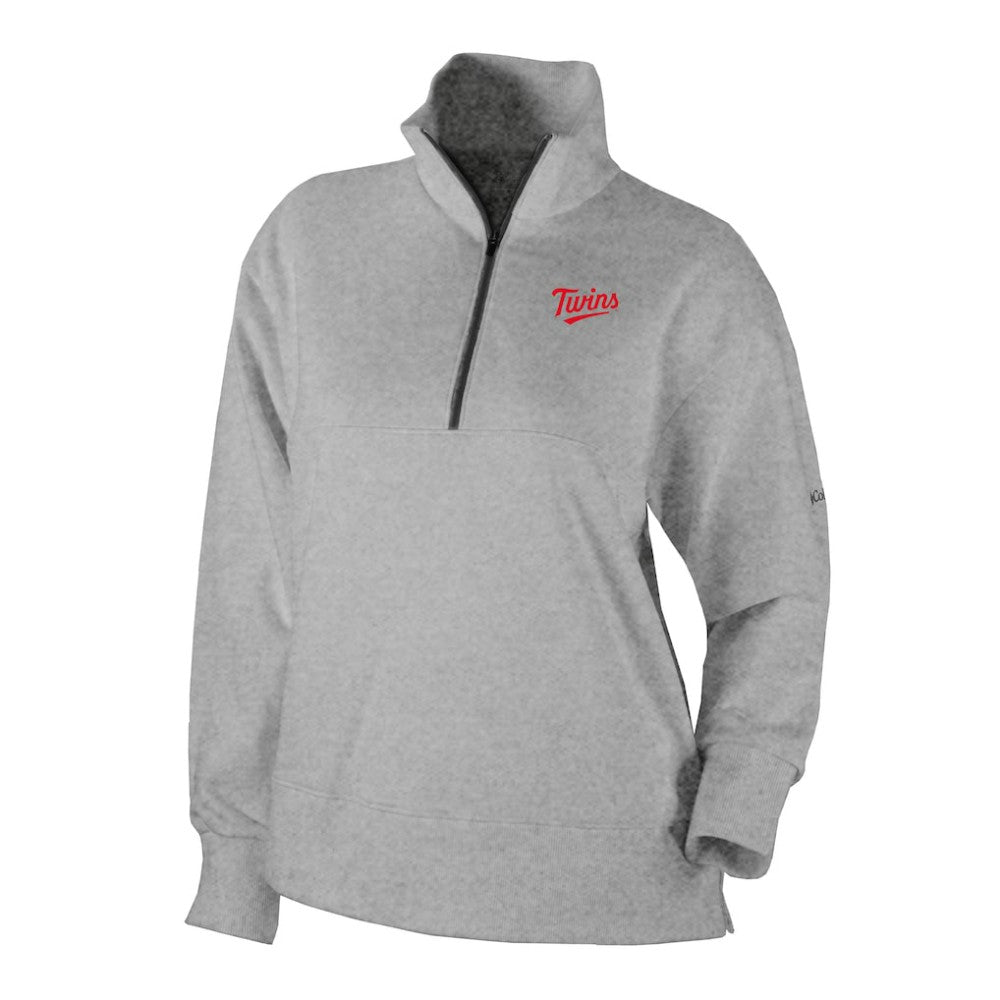 Minnesota Twins Columbia Women's Birchwood Hills Quarter-Zip Pullover - MLB Pullover