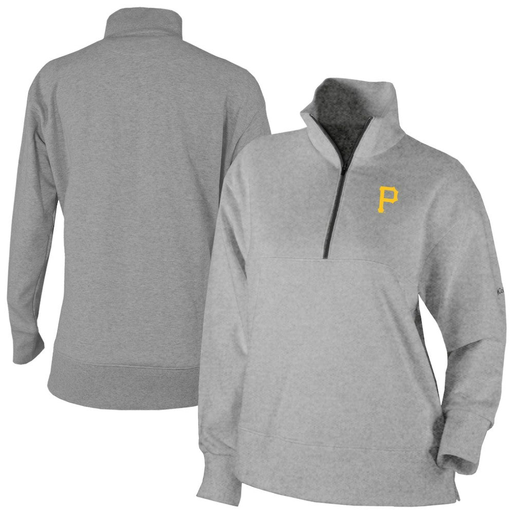 Pittsburgh Pirates Columbia Women's Birchwood Hills Quarter-Zip Pullover - MLB Pullover