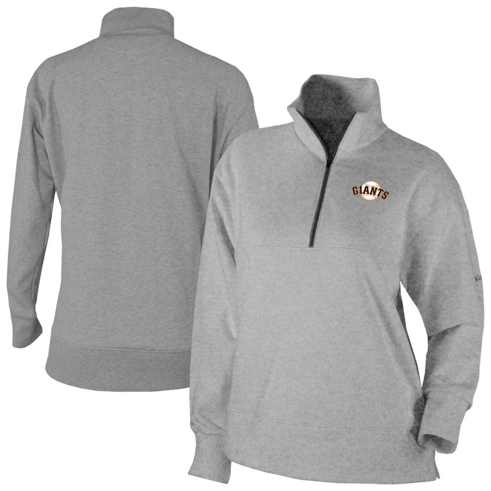 San Francisco Giants Columbia Women's Birchwood Hills Quarter-Zip Pullover - MLB Pullover