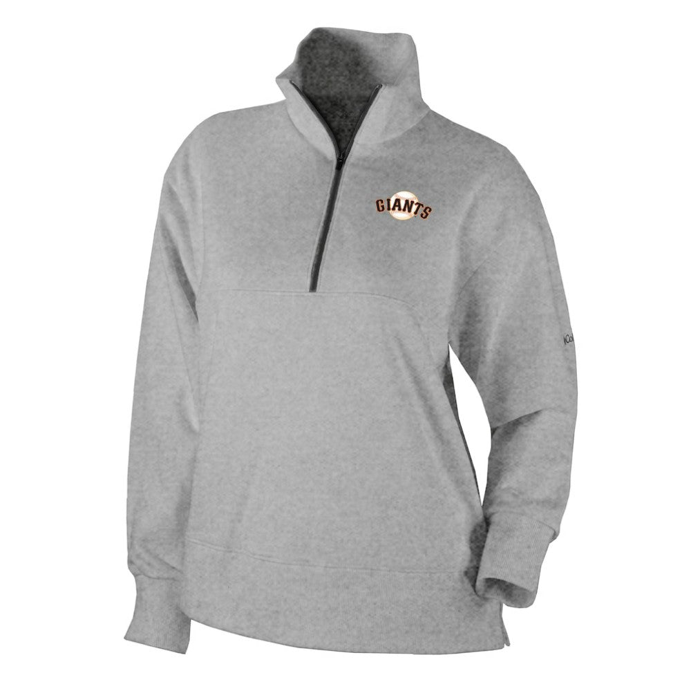 San Francisco Giants Columbia Women's Birchwood Hills Quarter-Zip Pullover - MLB Pullover