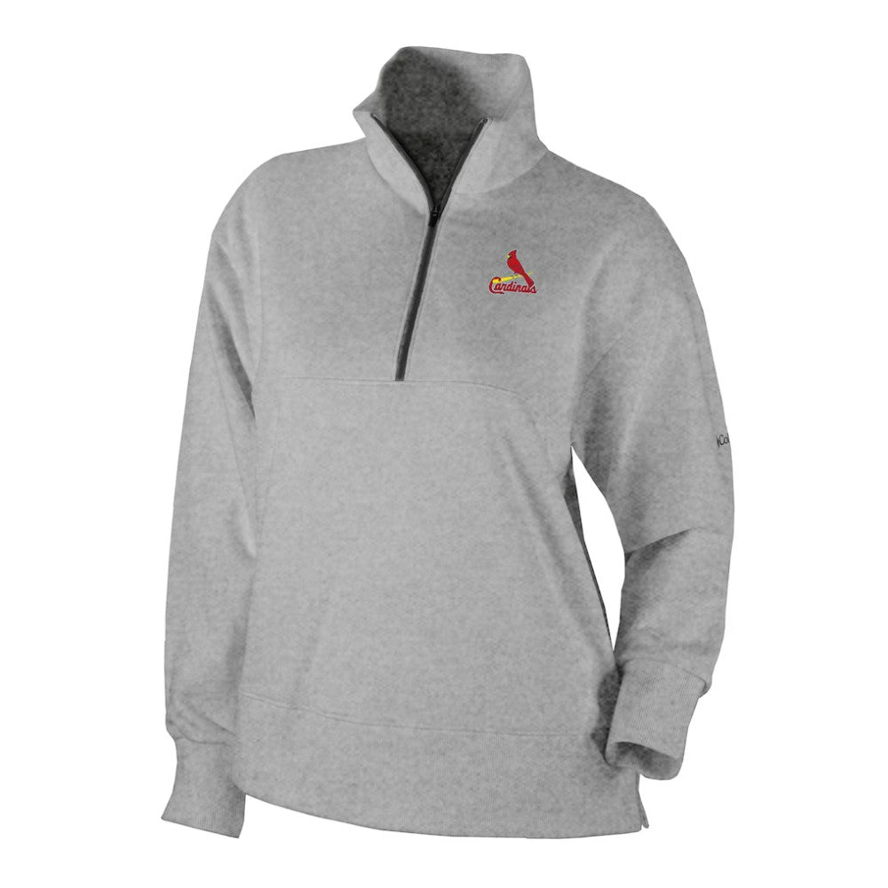 St. Louis Cardinals Columbia Women's Birchwood Hills Quarter-Zip Pullover - MLB Pullover