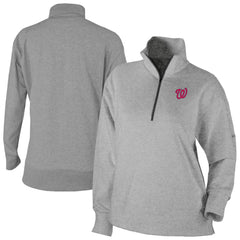 Washington Nationals Columbia Women's Birchwood Hills Quarter-Zip Pullover - MLB Pullover