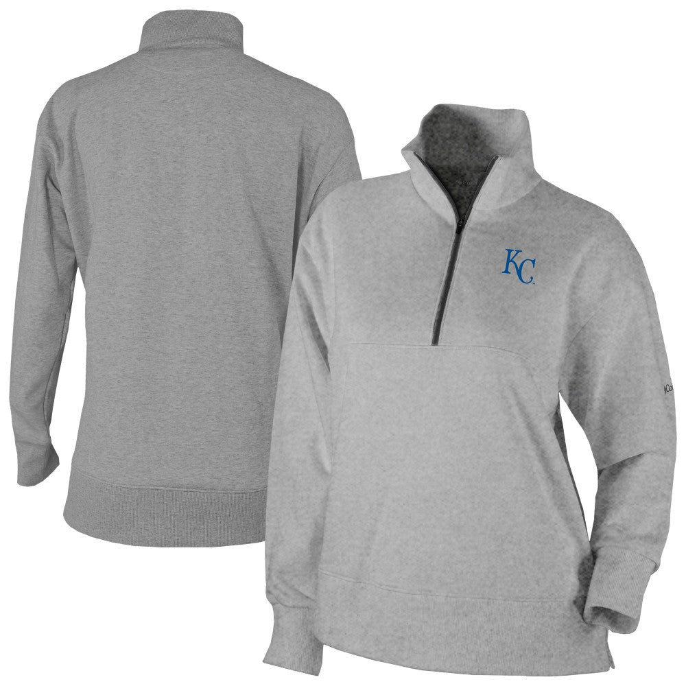 Kansas City Royals Columbia Women's Birchwood Hills Quarter-Zip Pullover - MLB Pullover