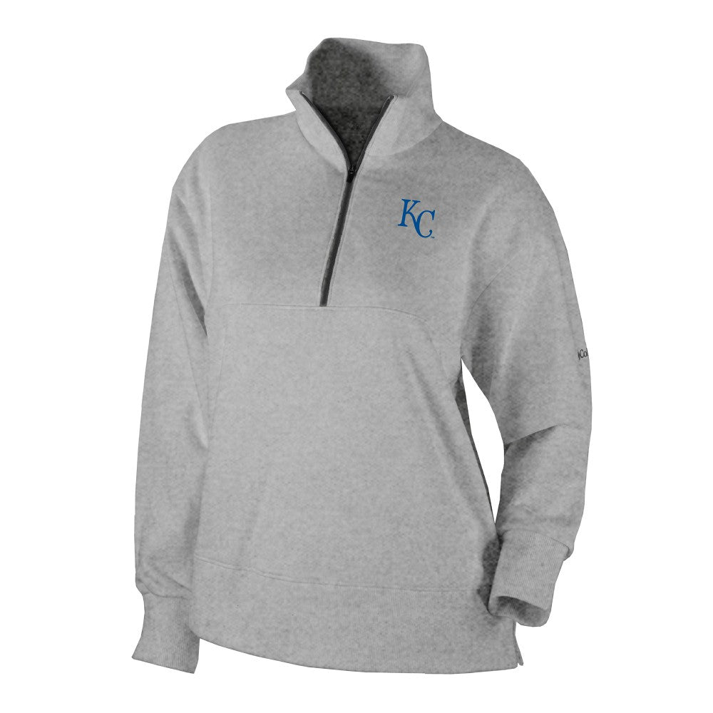 Kansas City Royals Columbia Women's Birchwood Hills Quarter-Zip Pullover - MLB Pullover