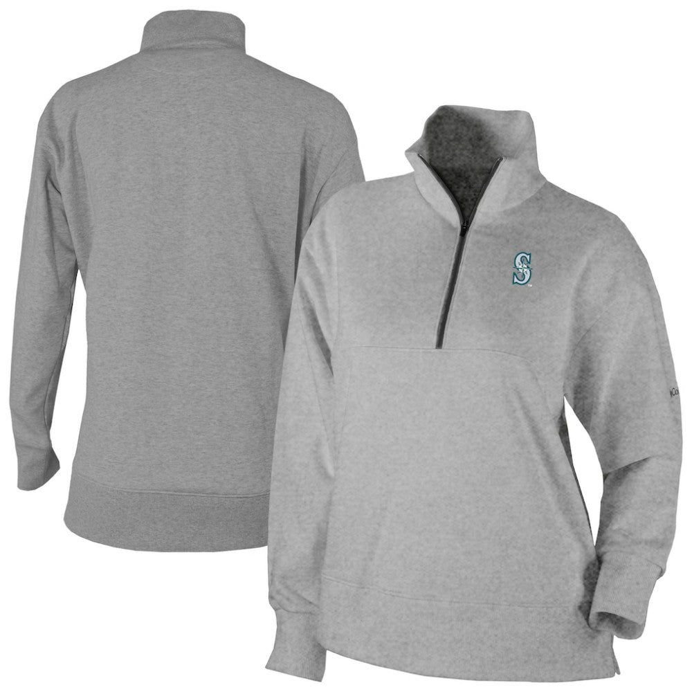Seattle Mariners Columbia Women's Birchwood Hills Quarter-Zip Pullover - MLB Pullover