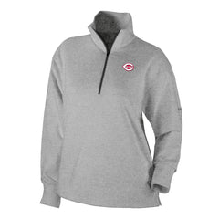 Cincinnati Reds Columbia Women's Birchwood Hills Quarter-Zip Pullover - MLB Pullover