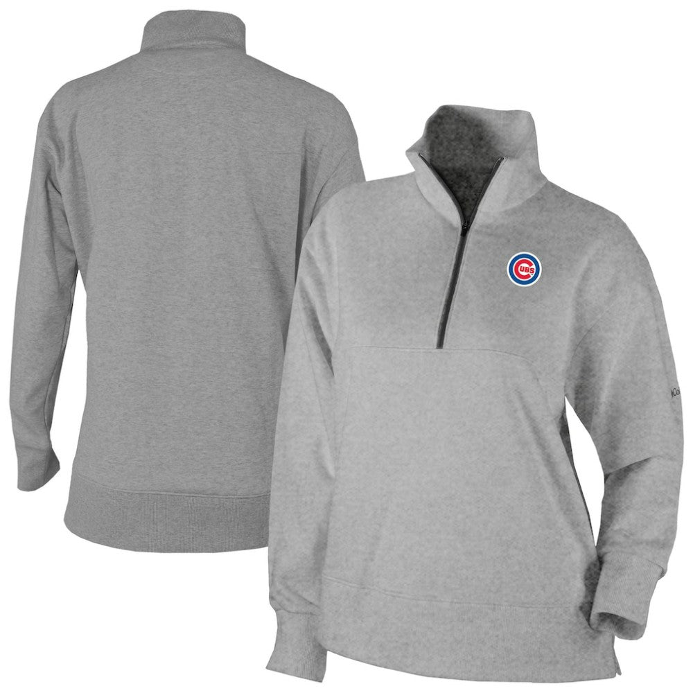 Chicago Cubs Columbia Women's Birchwood Hills Quarter-Zip Pullover - MLB Pullover