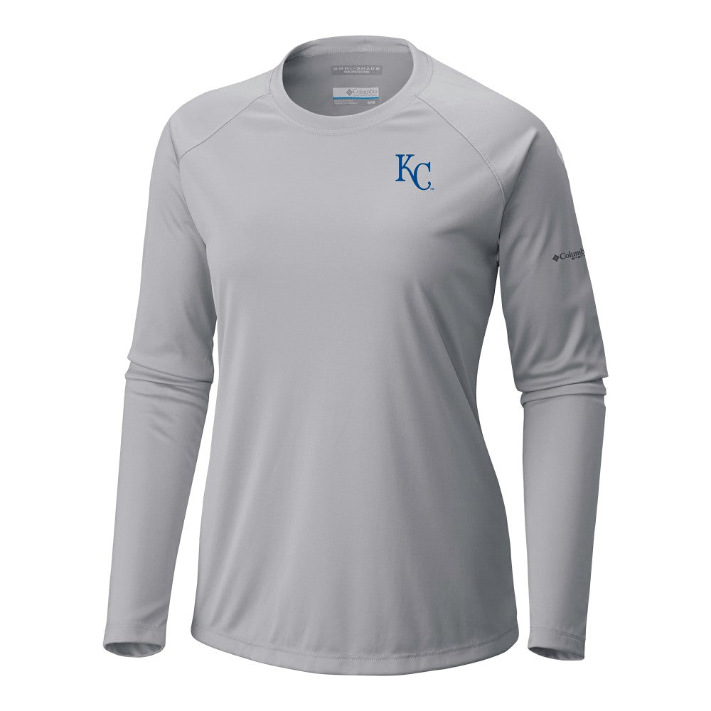 Kansas City Royals Columbia Tidal Tee II Long Sleeve T-Shirt - MLB T-shirts