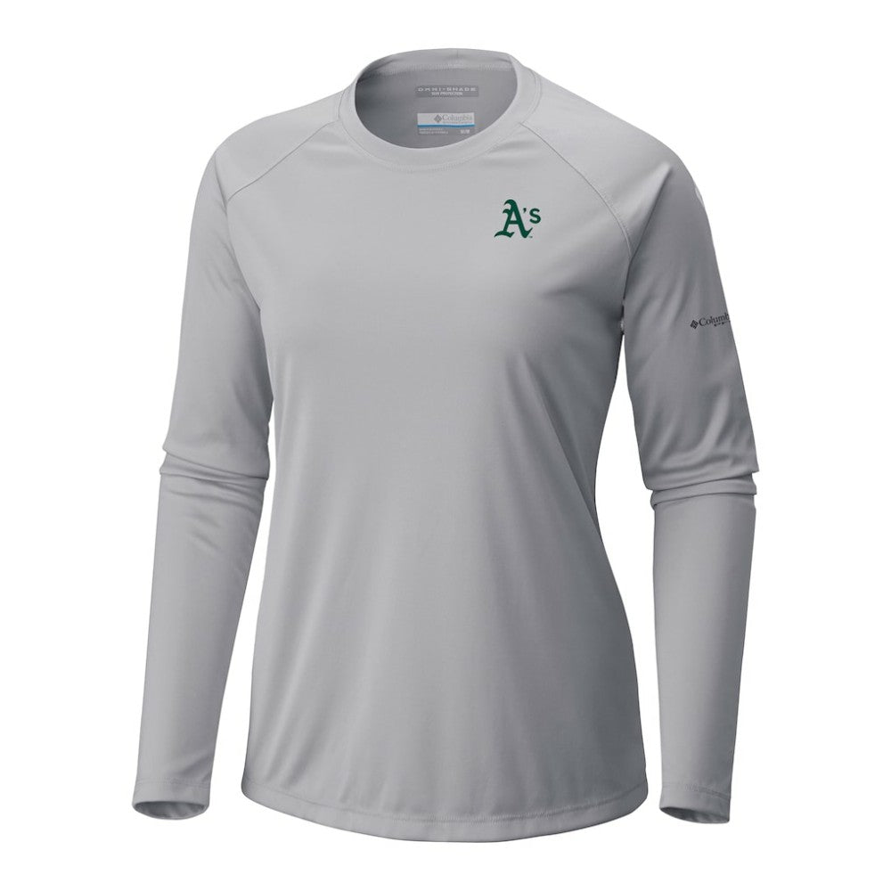 Athletics Columbia Tidal Tee II Long Sleeve T-Shirt - MLB T-shirts