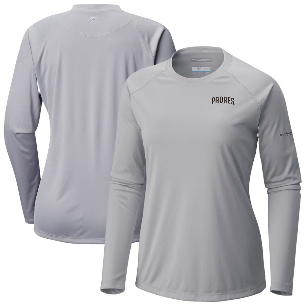San Diego Padres Columbia Tidal Tee II Long Sleeve T-Shirt - MLB T-shirts
