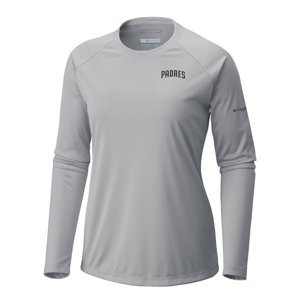 San Diego Padres Columbia Tidal Tee II Long Sleeve T-Shirt - MLB T-shirts