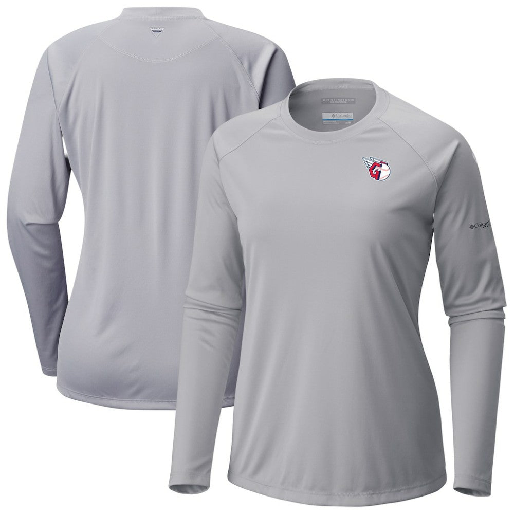 Cleveland Guardians Columbia Tidal Tee II Long Sleeve T-Shirt - MLB T-shirts