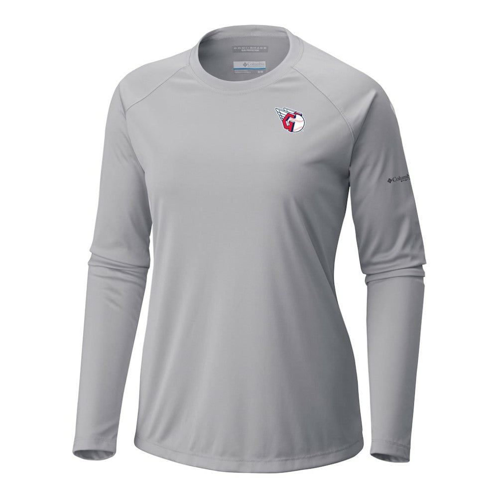 Cleveland Guardians Columbia Tidal Tee II Long Sleeve T-Shirt - MLB T-shirts