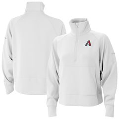 Arizona Diamondbacks Columbia Women's Wickhams Hills Raglan Omni-Wick Quarter-Zip Pullover - MLB Pullover