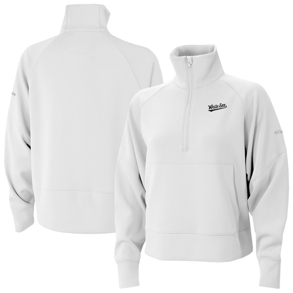 Chicago White Sox Columbia Women's Wickhams Hills Raglan Omni-Wick Quarter-Zip Pullover - MLB Pullover
