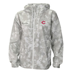 Cincinnati Reds Columbia Women's Flash Challenger Full-Zip Hoodie Windbreaker Jacket - MLB Jackets