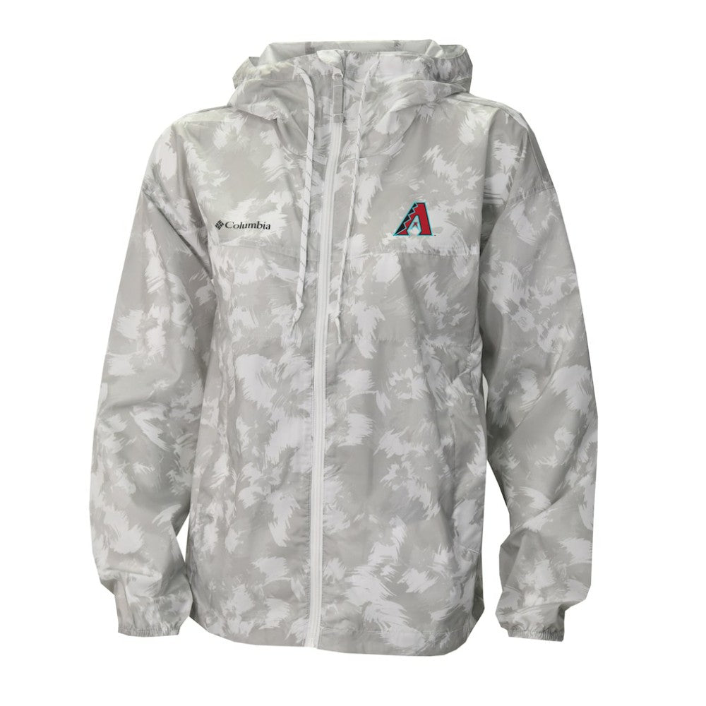 Arizona Diamondbacks Columbia Women's Flash Challenger Full-Zip Hoodie Windbreaker Jacket - MLB Jackets