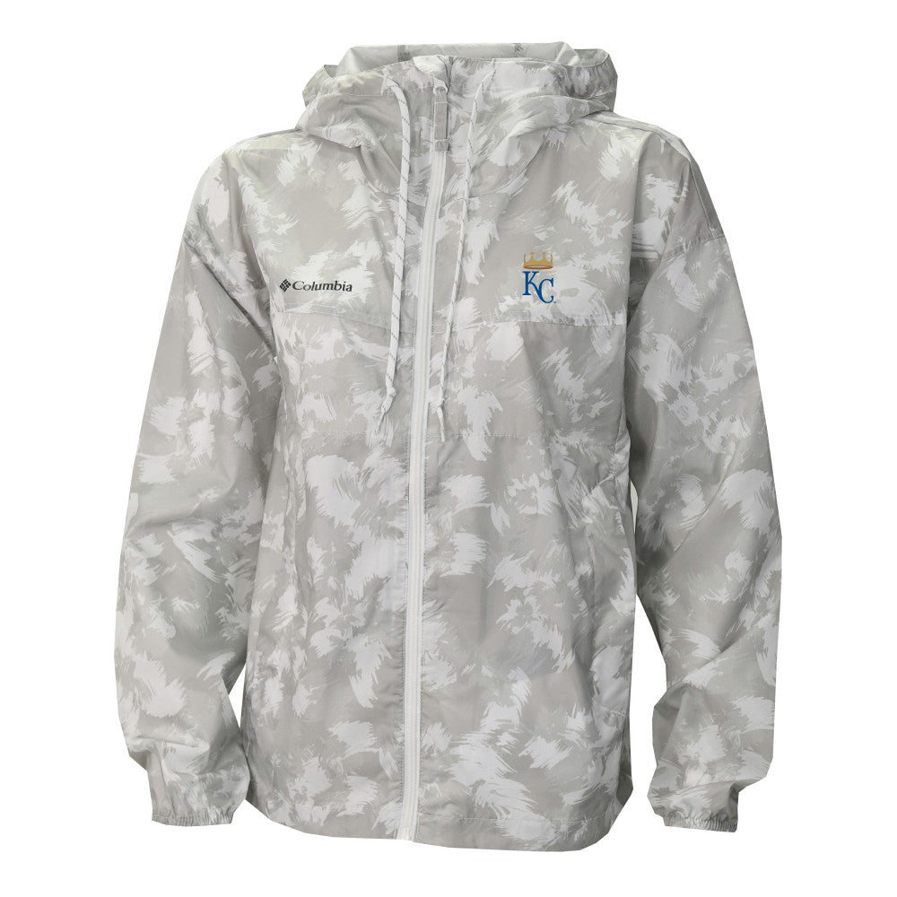 Kansas City Royals Columbia Women's Flash Challenger Full-Zip Hoodie Windbreaker Jacket - MLB Jackets
