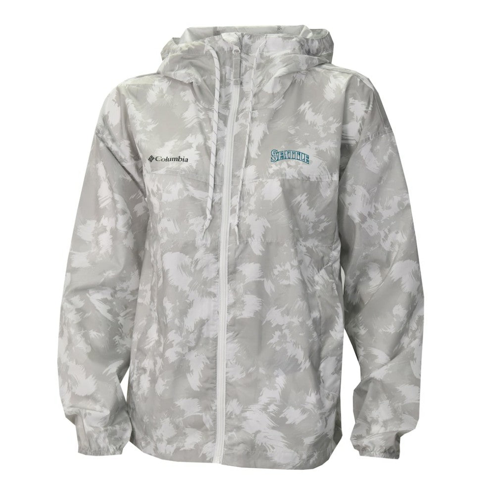 Seattle Mariners Columbia Women's Flash Challenger Full-Zip Hoodie Windbreaker Jacket - MLB Jackets