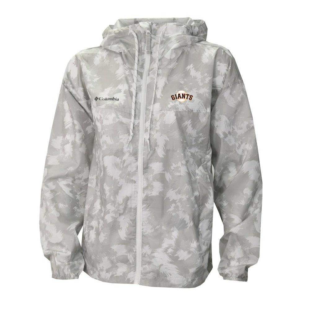 San Francisco Giants Columbia Women's Flash Challenger Full-Zip Hoodie Windbreaker Jacket - MLB Jackets