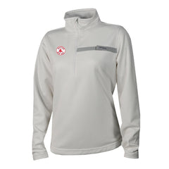 Boston Red Sox Columbia Women's Skiff Guide Fleece Half-Zip Pullover Jacket - MLB Jackets