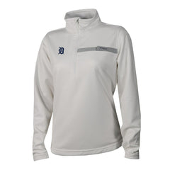 Detroit Tigers Columbia Women's Skiff Guide Fleece Half-Zip Pullover Jacket - MLB Jackets