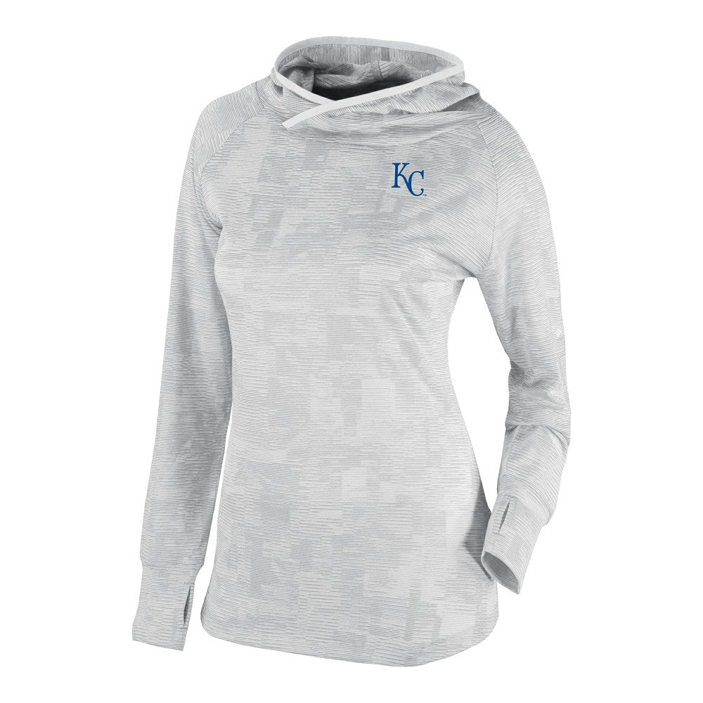 Kansas City Royals Columbia Women's Omni-Wick Sunday Ball Raglan Pullover Hoodie - MLB Hoodies
