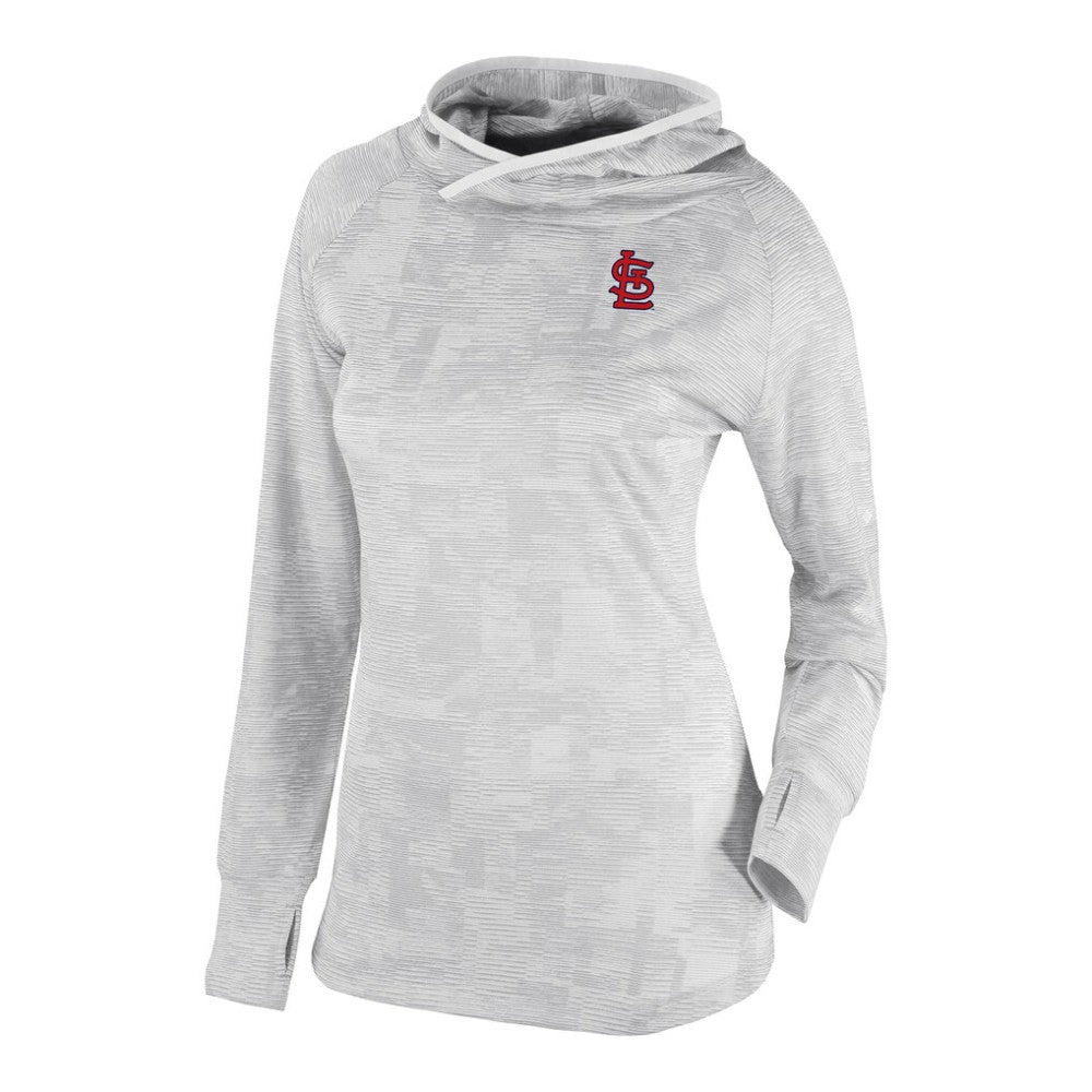 St. Louis Cardinals Columbia Women's Omni-Wick Sunday Ball Raglan Pullover Hoodie - MLB Hoodies