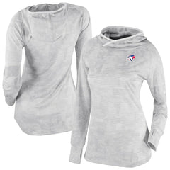 Toronto Blue Jays Columbia Women's Omni-Wick Sunday Ball Raglan Pullover Hoodie - MLB Hoodies
