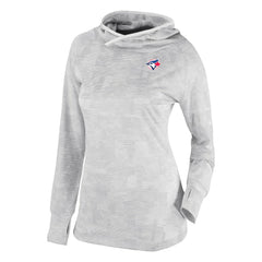 Toronto Blue Jays Columbia Women's Omni-Wick Sunday Ball Raglan Pullover Hoodie - MLB Hoodies