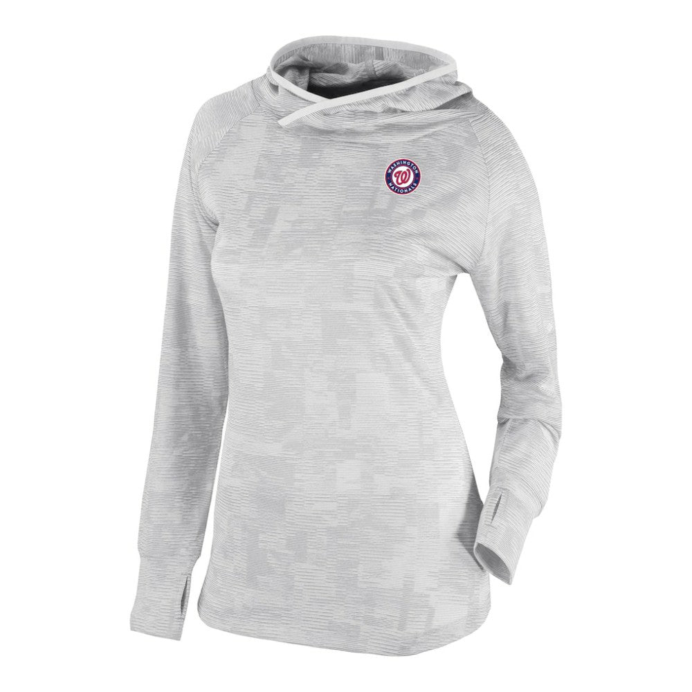 Washington Nationals Columbia Women's Omni-Wick Sunday Ball Raglan Pullover Hoodie - MLB Hoodies