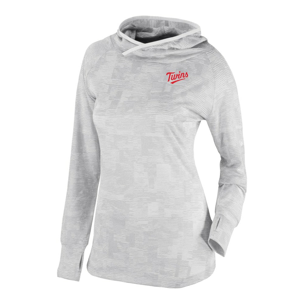 Minnesota Twins Columbia Women's Omni-Wick Sunday Ball Raglan Pullover Hoodie - MLB Hoodies