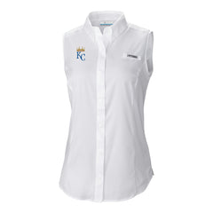 Kansas City Royals Columbia Women's Tamiami Sleeveless Shirt - MLB