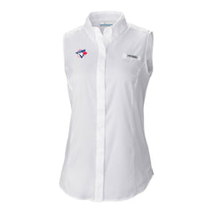 Toronto Blue Jays Columbia Women's Tamiami Sleeveless Shirt - MLB