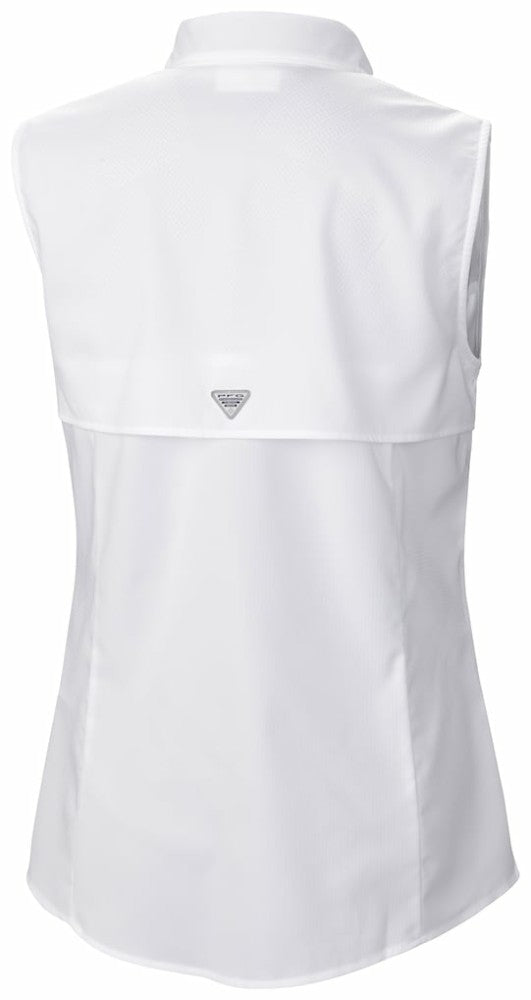 Washington Nationals Columbia Women's Tamiami Sleeveless Shirt - MLB