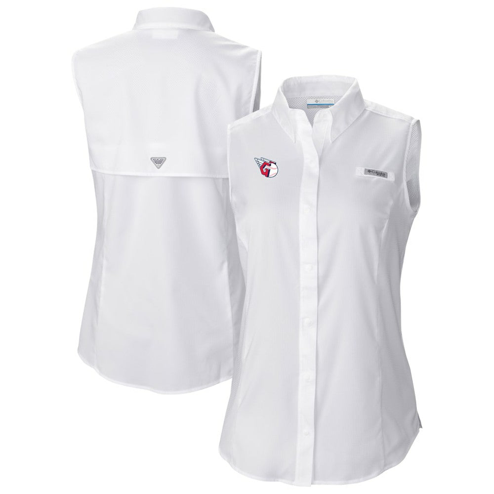 Cleveland Guardians Columbia Women's Tamiami Sleeveless Shirt - MLB