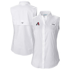 Arizona Diamondbacks Columbia Women's Tamiami Sleeveless Shirt - MLB