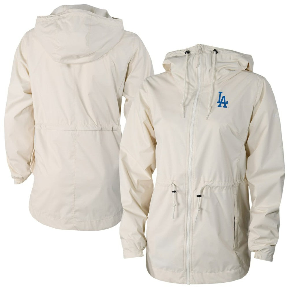 Los Angeles Dodgers Columbia Women's Lily Park Full-Zip Rain Jacket - MLB Jackets