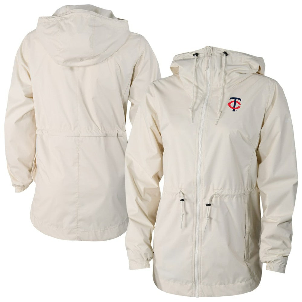 Minnesota Twins Columbia Women's Lily Park Full-Zip Rain Jacket - MLB Jackets
