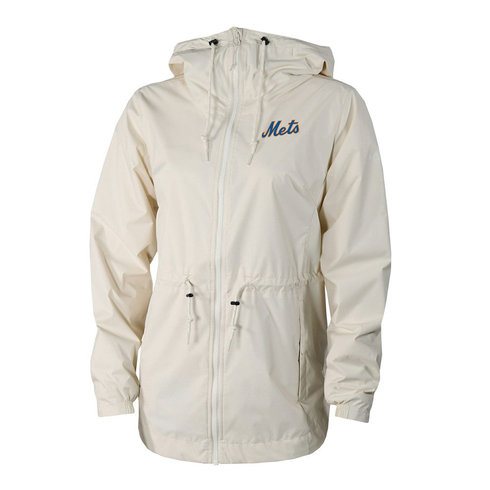 New York Mets Columbia Women's Lily Park Full-Zip Rain Jacket - MLB Jackets