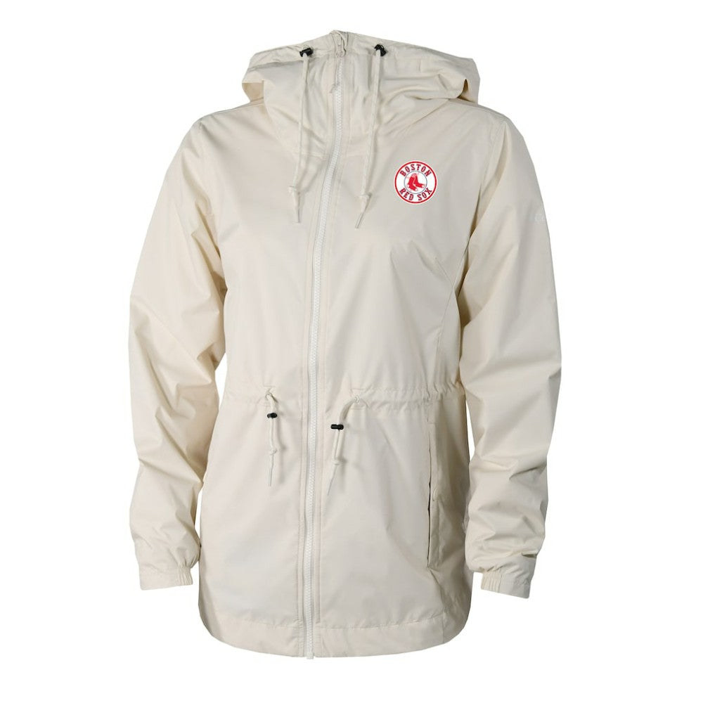 Boston Red Sox Columbia Women's Lily Park Full-Zip Rain Jacket - MLB Jackets
