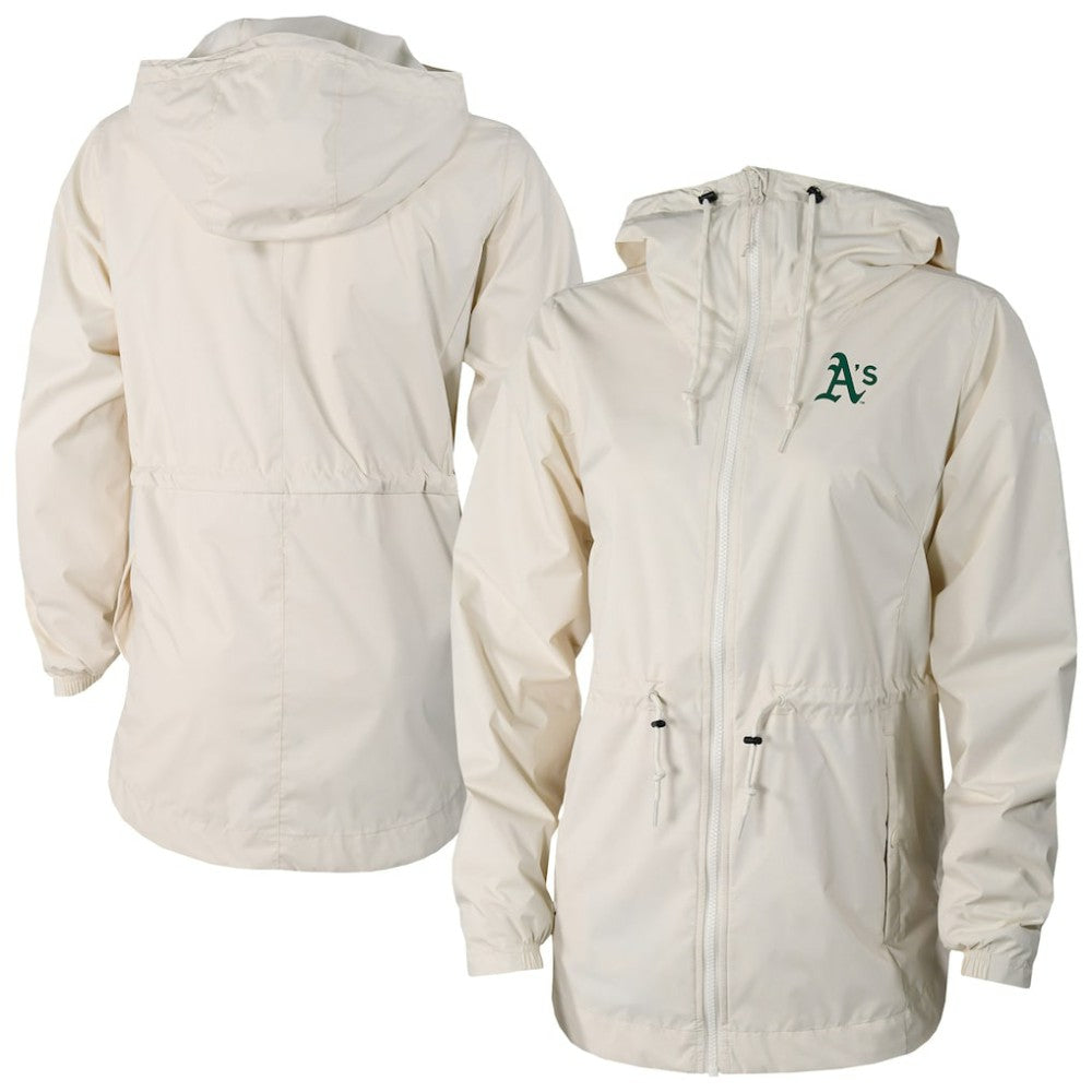 Athletics Columbia Women's Lily Park Full-Zip Rain Jacket - MLB Jackets