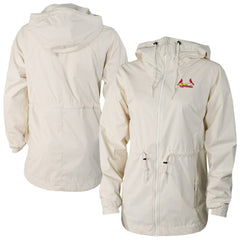 St. Louis Cardinals Columbia Women's Lily Park Full-Zip Rain Jacket - MLB Jackets